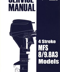 Tohatsu Service Manual – 8/9.8A3 4STR Outboards
