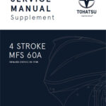 Tohatsu Service Manual Supplement – MFS60A Outboards
