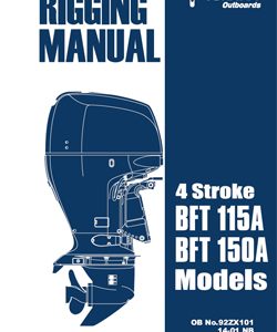 Tohatsu Rigging Manual – BFT115/150A Outboards